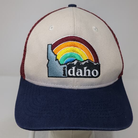 Idaho Snapback Trucker Hat Multi OS Adjustable Embroidered Arcadian Outfitters - Picture 2 of 9